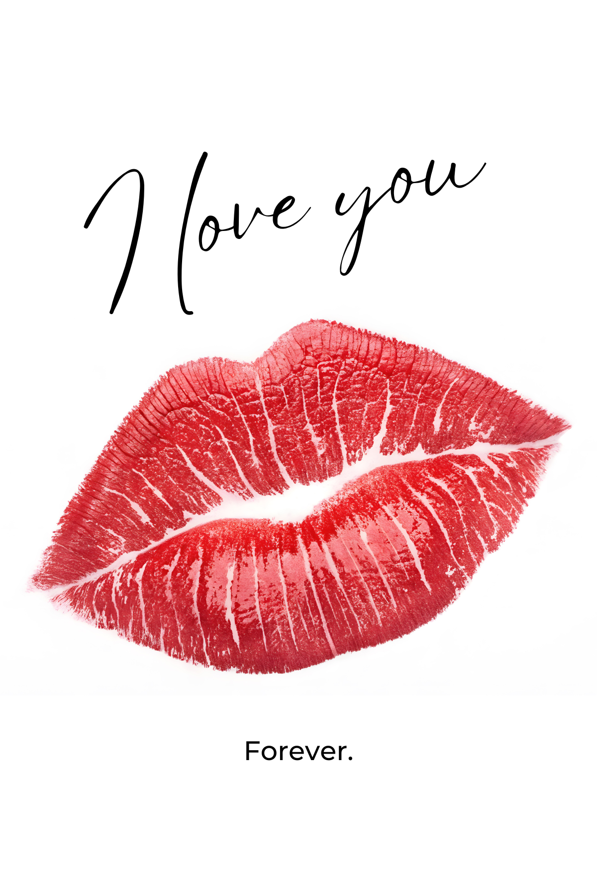 I love you forever card_1