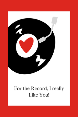 For the record, i really like you card