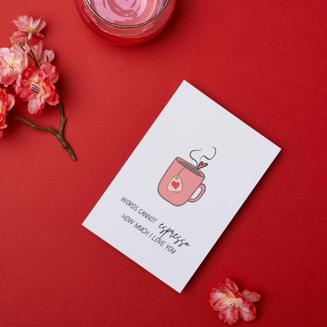 Espresso Love Card