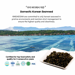 Kim Dae Gam Seaweed Sticks for Kids & Adults | 10g x 15 sticks