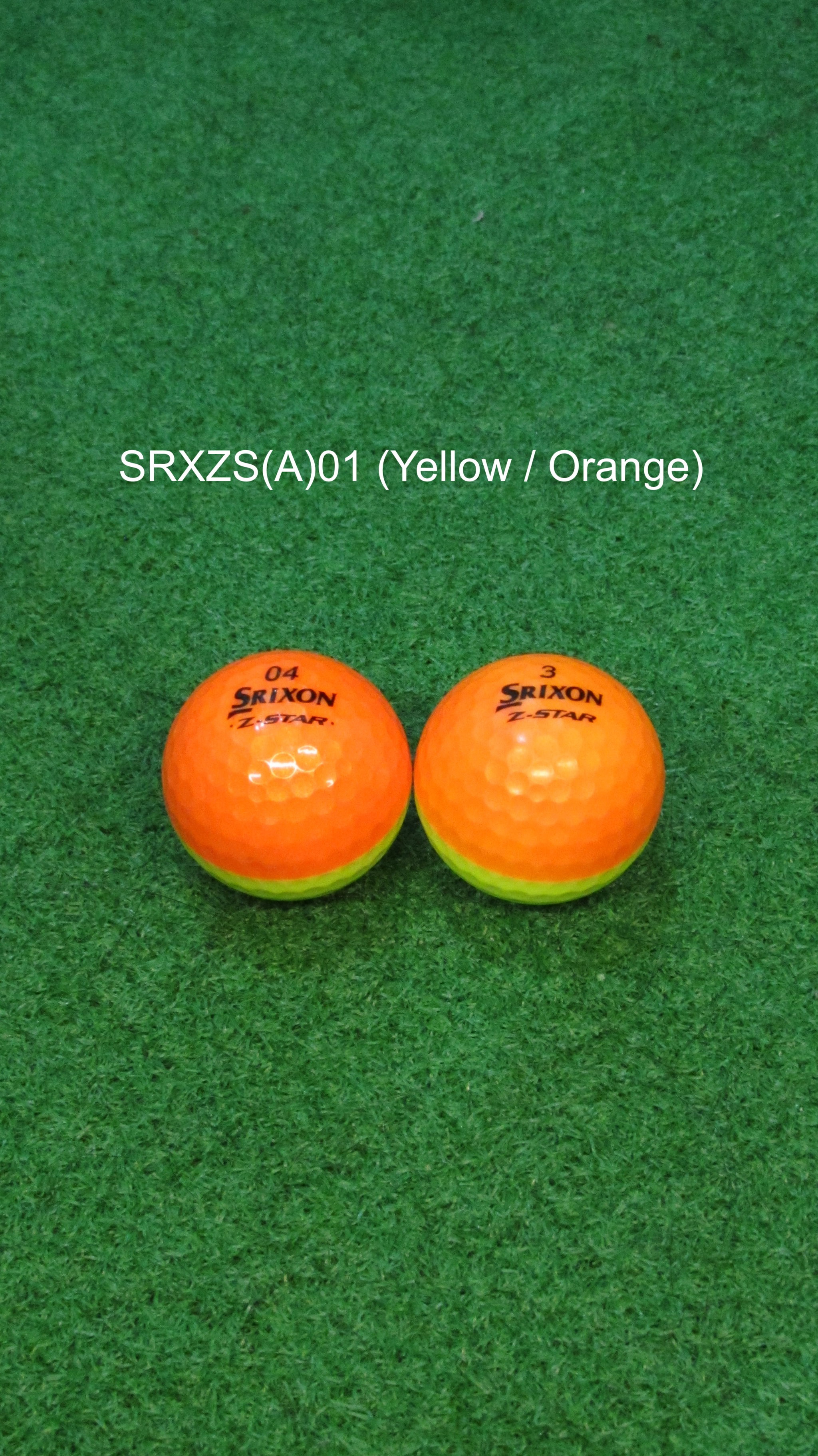 [Lakeballs.bn] Srixon Z-Star (Yellow / orange)_2