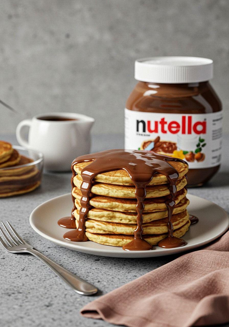 Pancakes au Nutella (x6)
