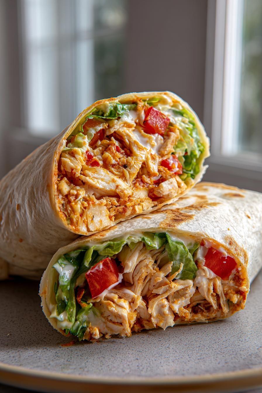 Mini wraps - poulet fromage (x5)