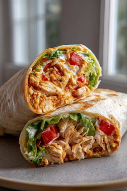 Mini wraps - poulet fromage (x5)