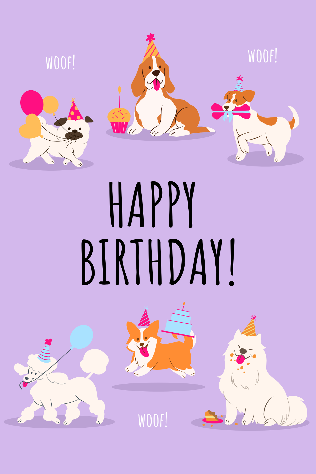 Dogs Birthday Card_1
