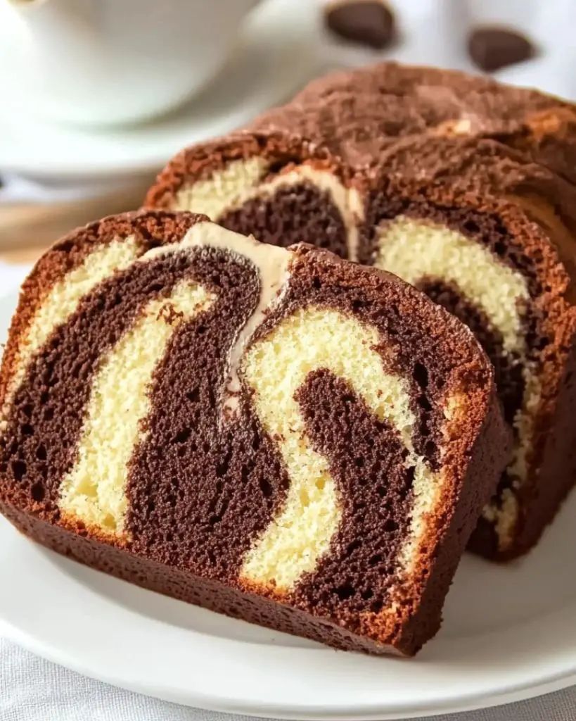 Cake marbré