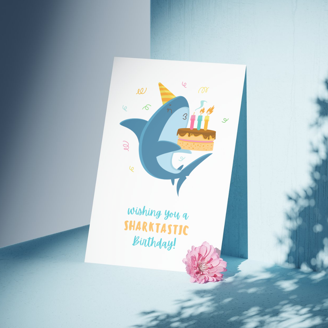 Shark Birthday Card_0