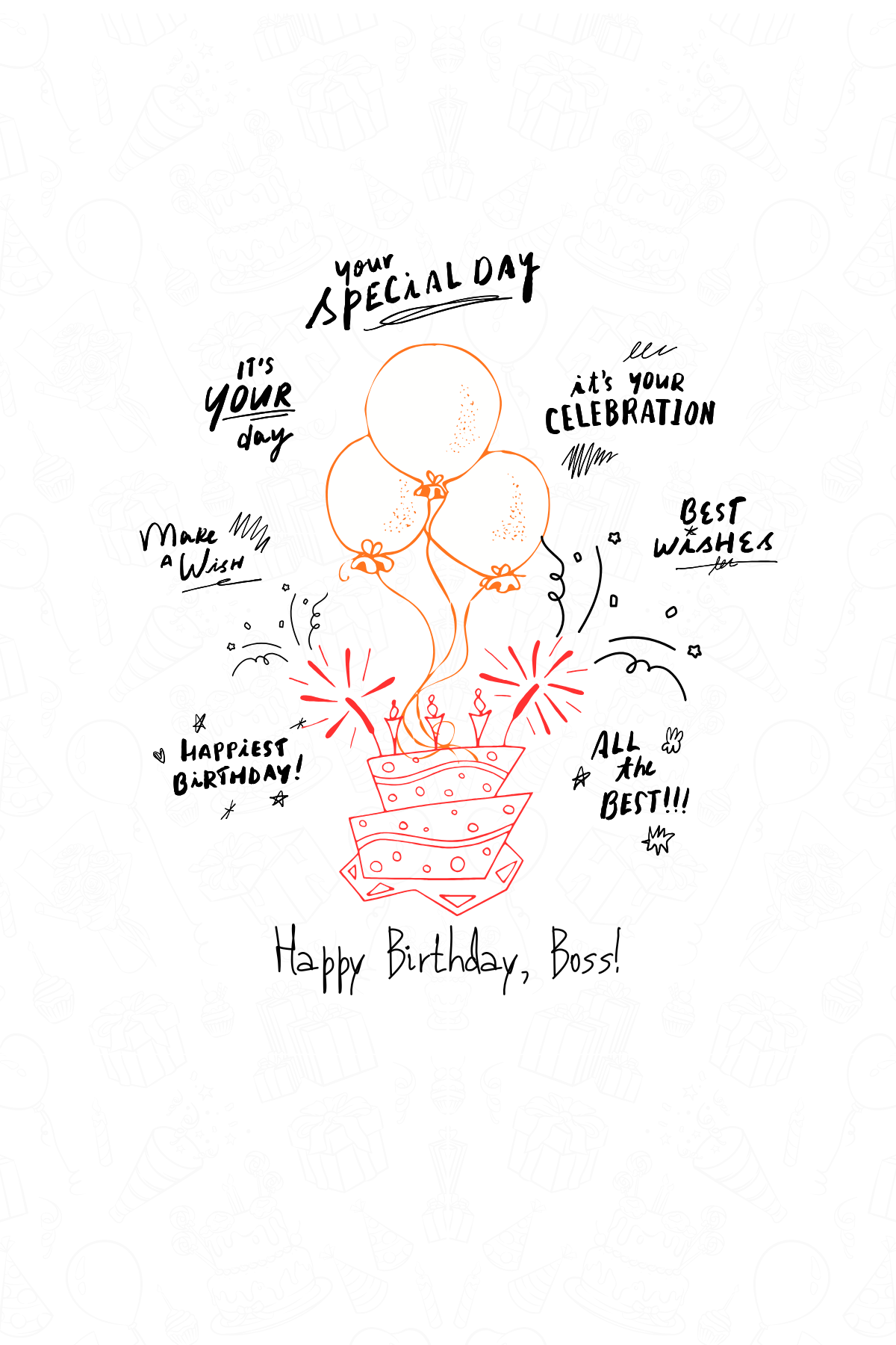 Happy Birthday Boss Card_1