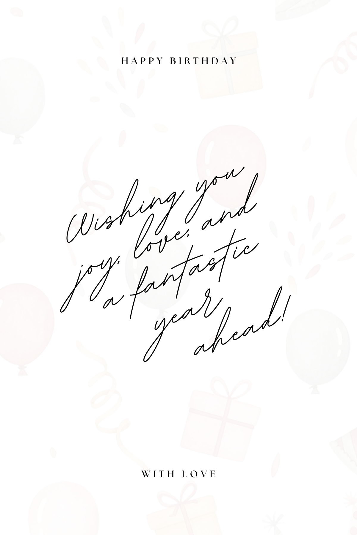 Elegant Minimalist Birthday Card_1