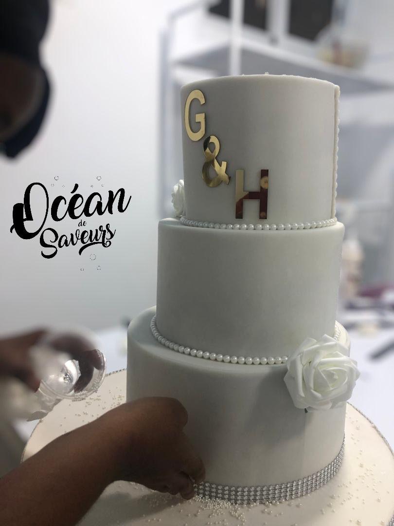 Gâteau de mariage ( dot & civil )_2