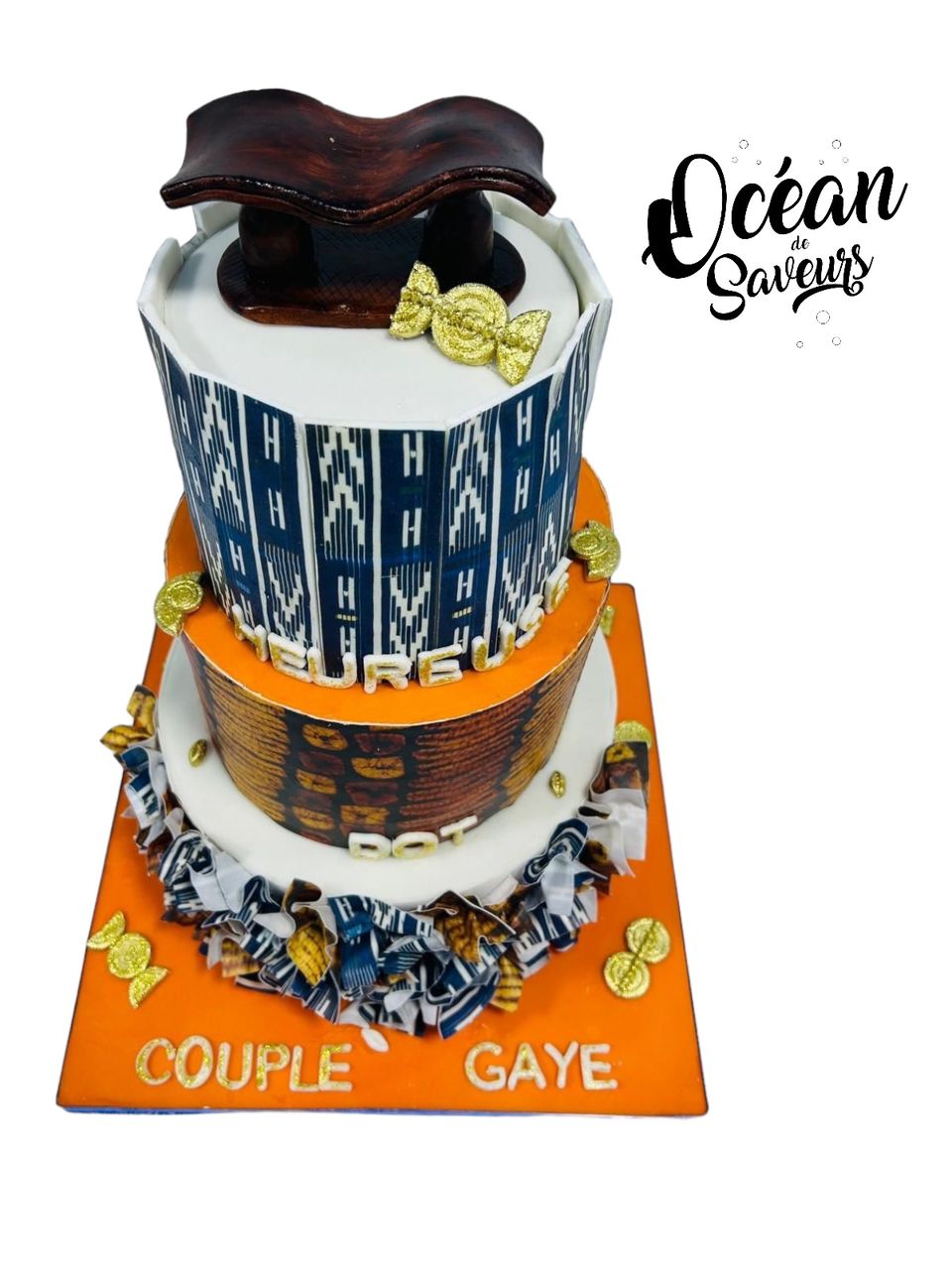 Gâteau de mariage ( dot & civil )_4