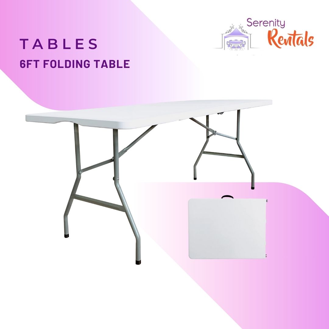 Folding Table (6ft)
