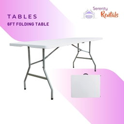 Folding Table (6ft)