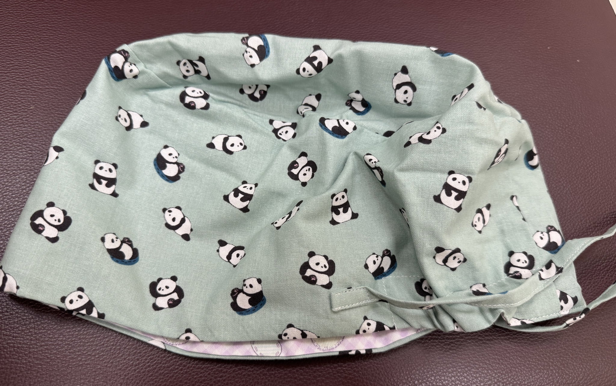 Rolling Pandas Non-reversible Double Lined Cap_0