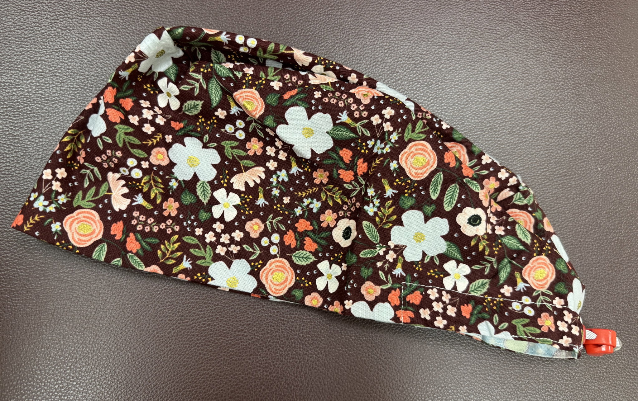 Rifle Paper Co Wild Rose (Maroon) Double Lined Drawstring Cap_0