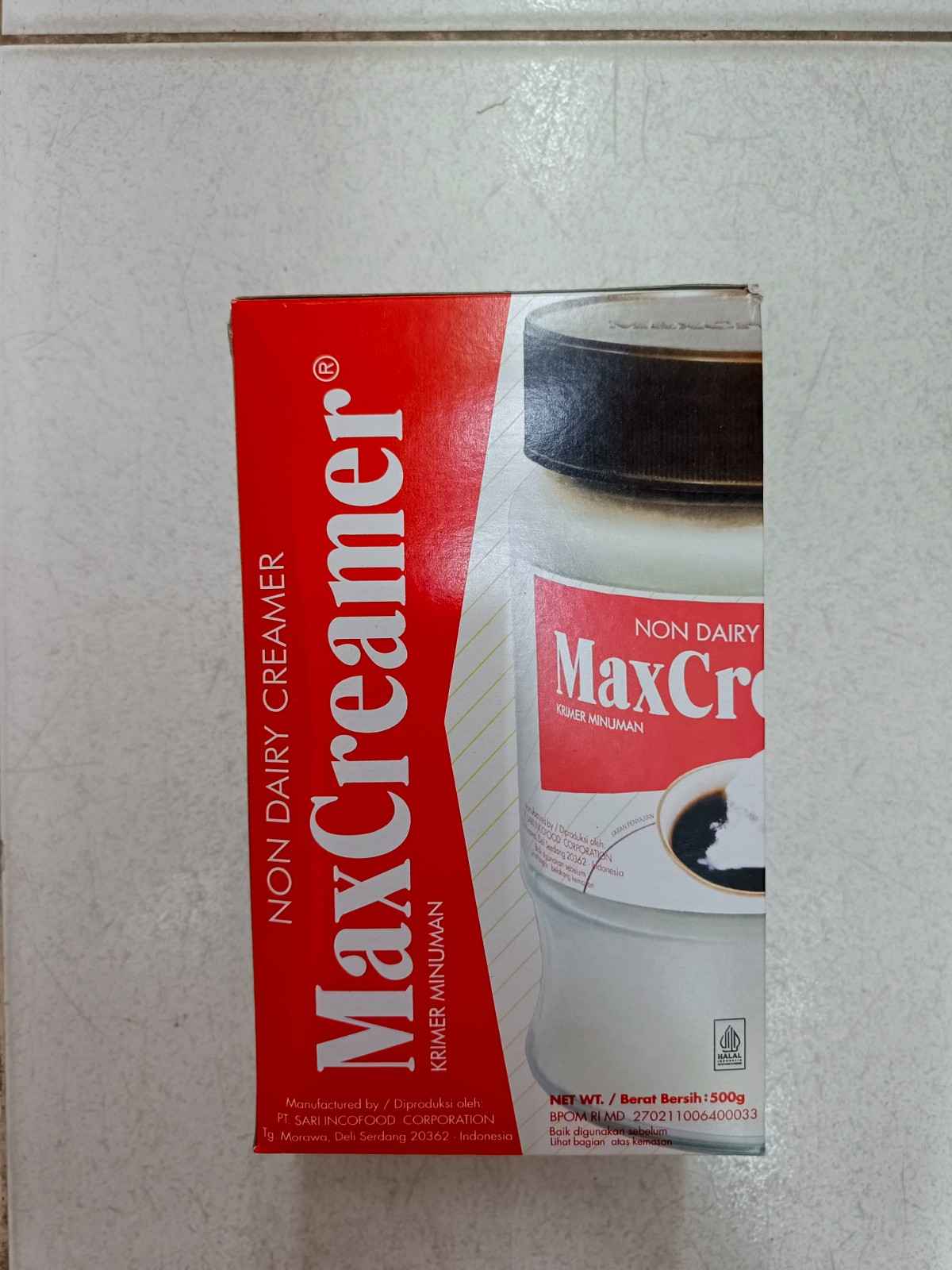 INDOCAFE MAX CREAMER RF 500/24_0