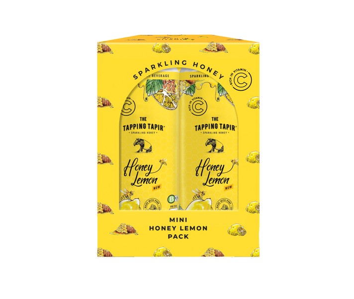 The Tapping Tapir Honey Lemon 250ml (4tins x 6otrs)
