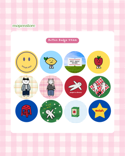 Button Badge 44mm ⭑.ᐟ