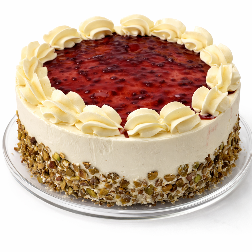 Pistachio Raspberry