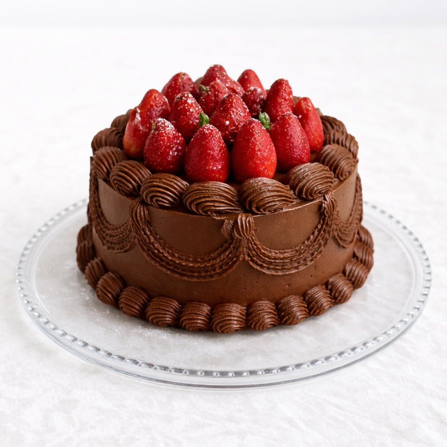Chocolate Strawberry (Italian Cake Design)