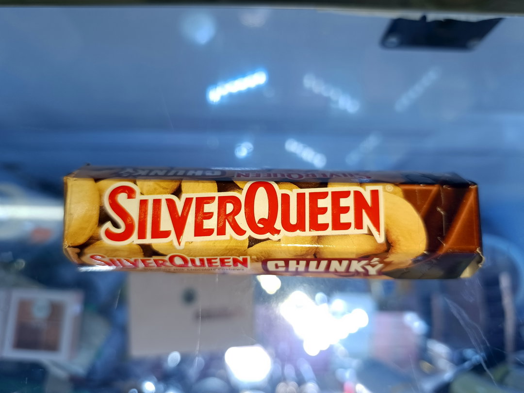 SILVER QUEEN CHUNKY BAR CASHEW 26 GR/12