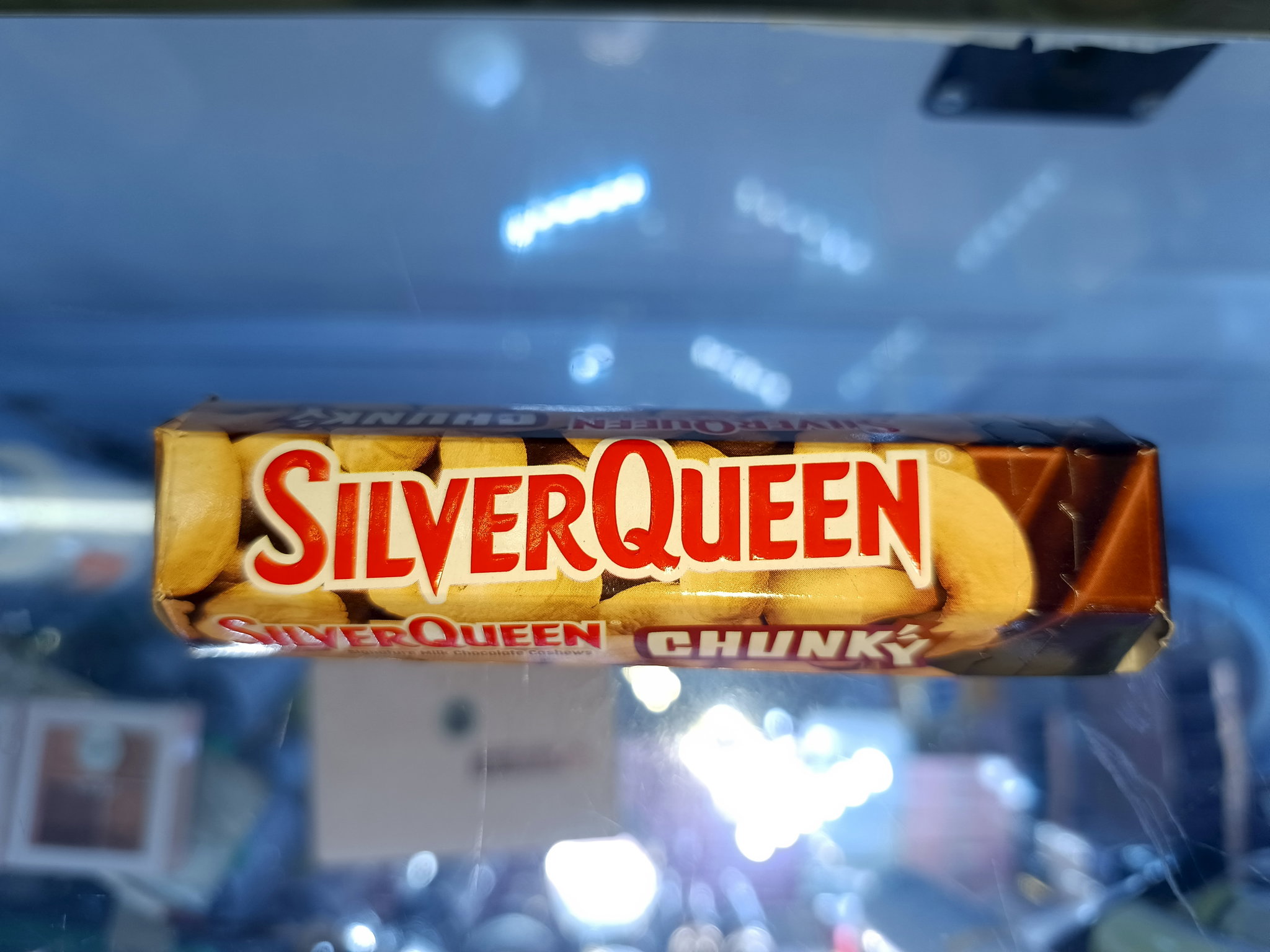 SILVER QUEEN CHUNKY BAR CASHEW 26 GR/12_0