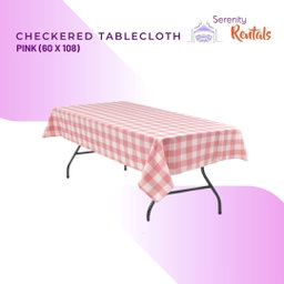 Tablecloth (Checkered Pink)