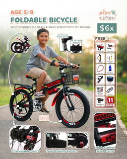 FOLDABLE KIDS BICYCLE