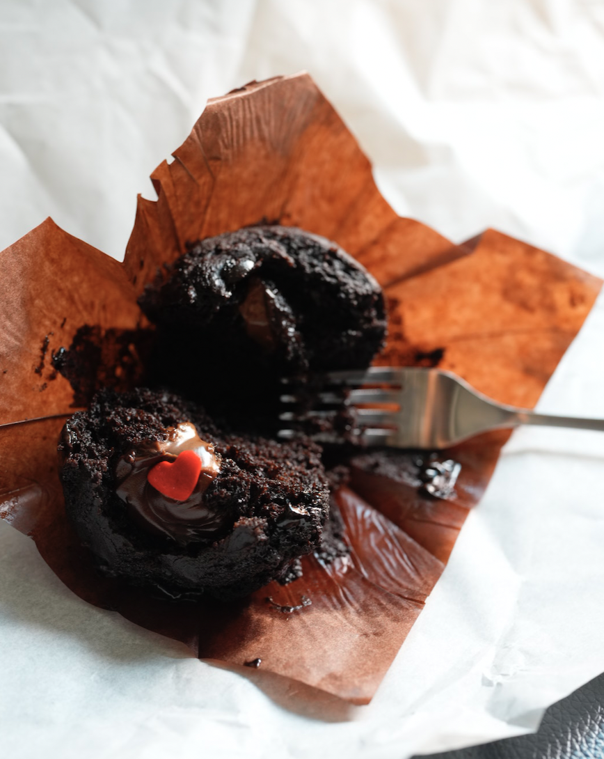 Sinful Triple Choco Muffins 