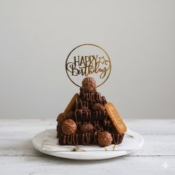 Plain Dark Chocolate Brownies 