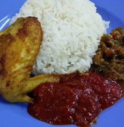 Nasi bungkus ayam