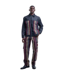 victor jeans jacket set