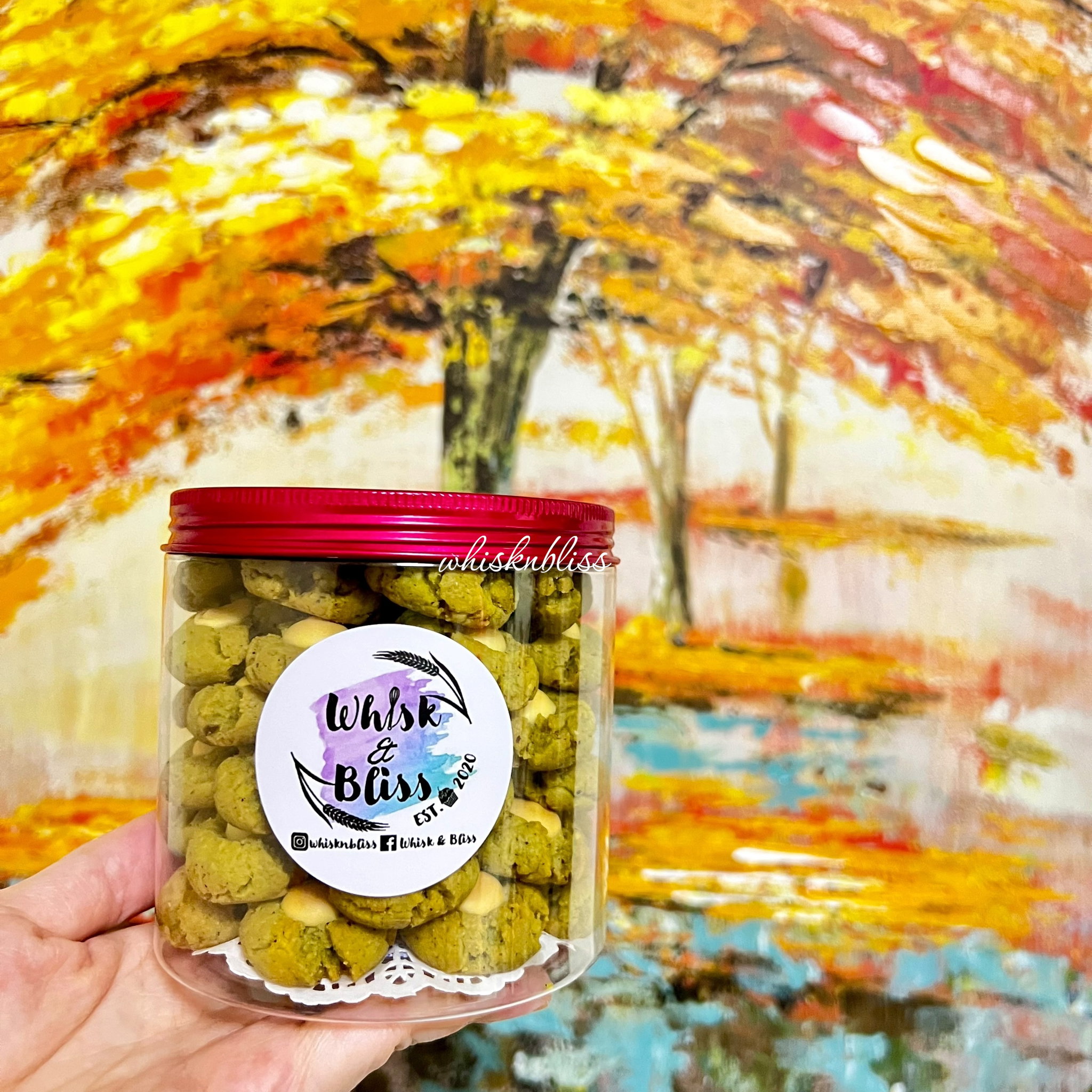 Pistachio White Chocolate Cookie 🍪_0