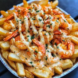 Shrimp Loaded Fries 