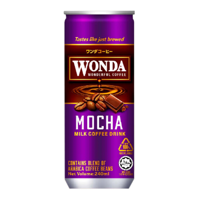 Wonda Premium Coffee Mocha 240ml x 4cans