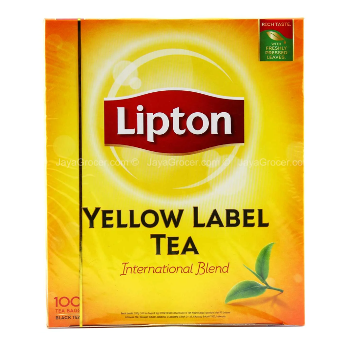 Lipton Yellow Label Tea (teabags) 2g x 100