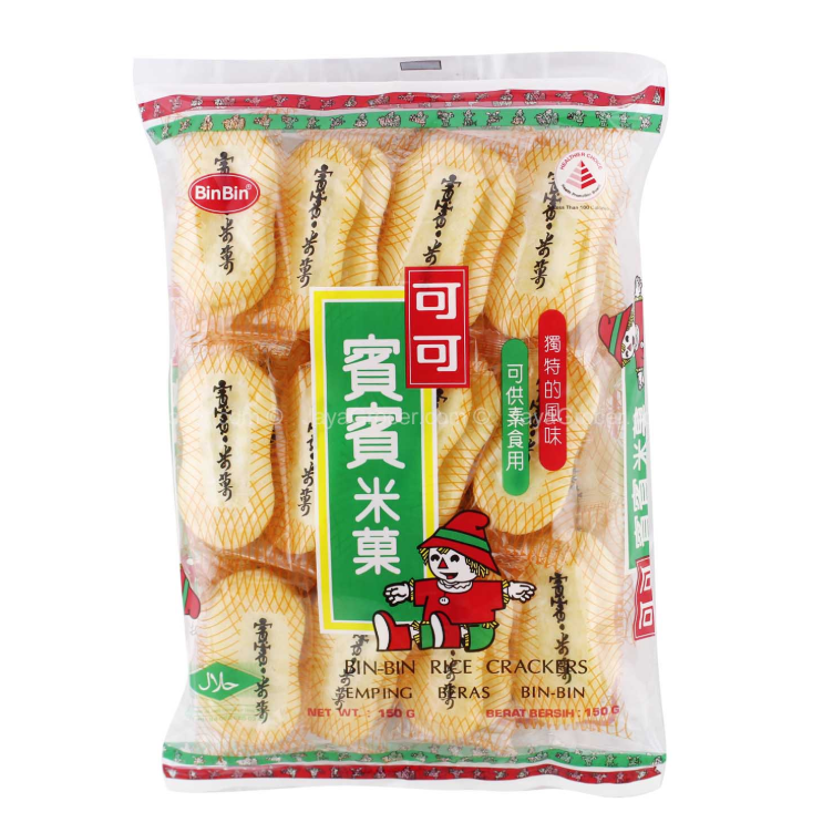 Bin Bin Rice Crackers 150g_0