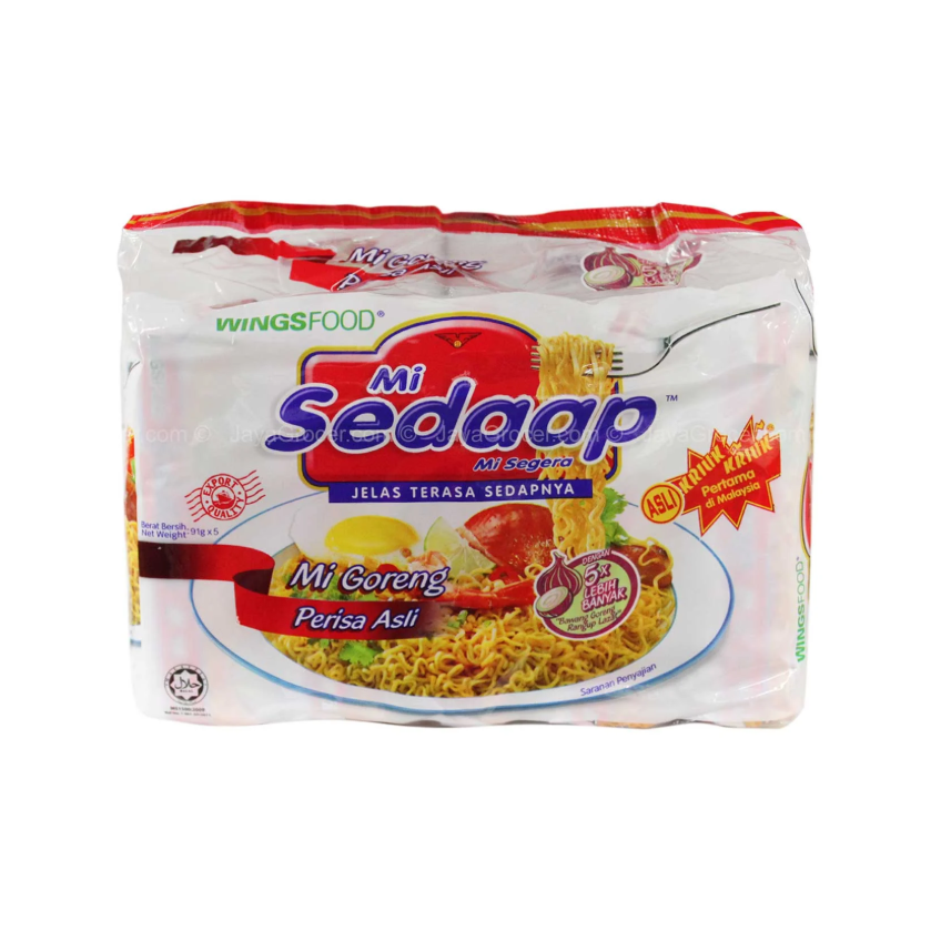 Mi Sedaap Original Flavour Instant Noodle 90g x 5_0
