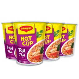 Maggi Hot Cup Tomyam Flavour Instant Noodles 60g x 6