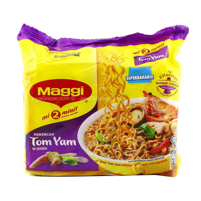 Maggi Mi Tom Yam Flavour Instant Noodle 83g x 5