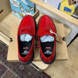 Dr. Martens x Supreme Penton Leather Loafer “Red”