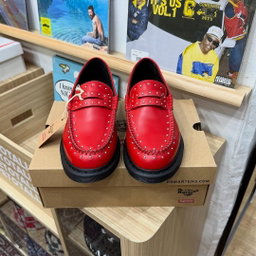 Dr. Martens x Supreme Penton Leather Loafer “Red”
