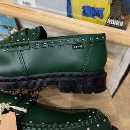 Dr. Martens x Supreme Penton Leather Loafer “Green”