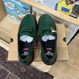 Dr. Martens x Supreme Penton Leather Loafer “Green”