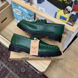 Dr. Martens x Supreme Penton Leather Loafer “Green”