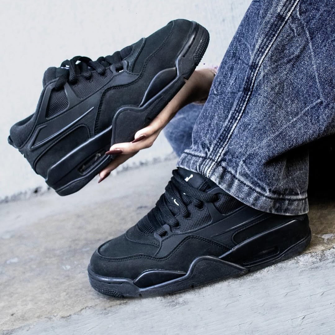 Nike Air Jordan 4 RM x Nigel Sylvester “Triple Black”_5
