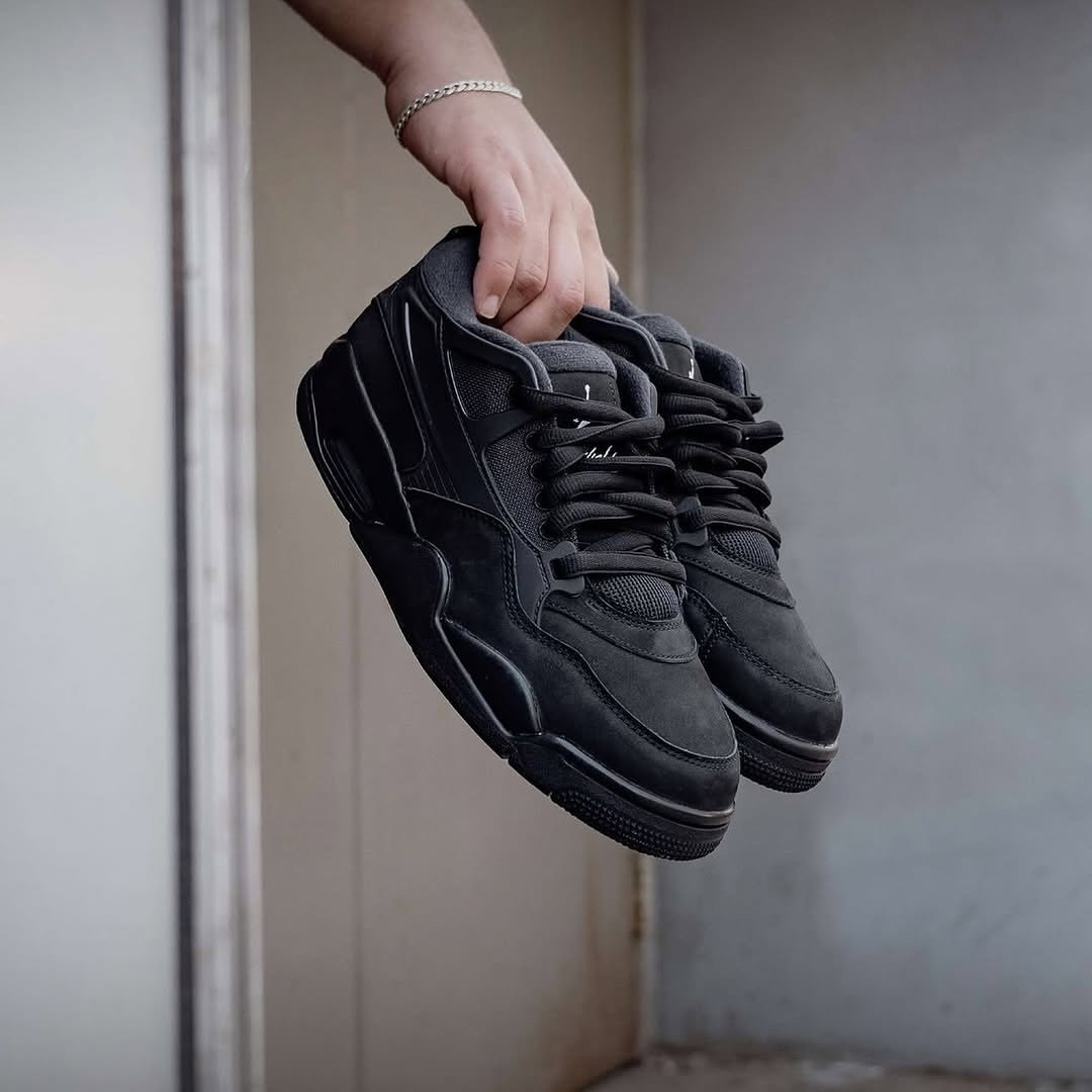 Nike Air Jordan 4 RM x Nigel Sylvester “Triple Black”_4