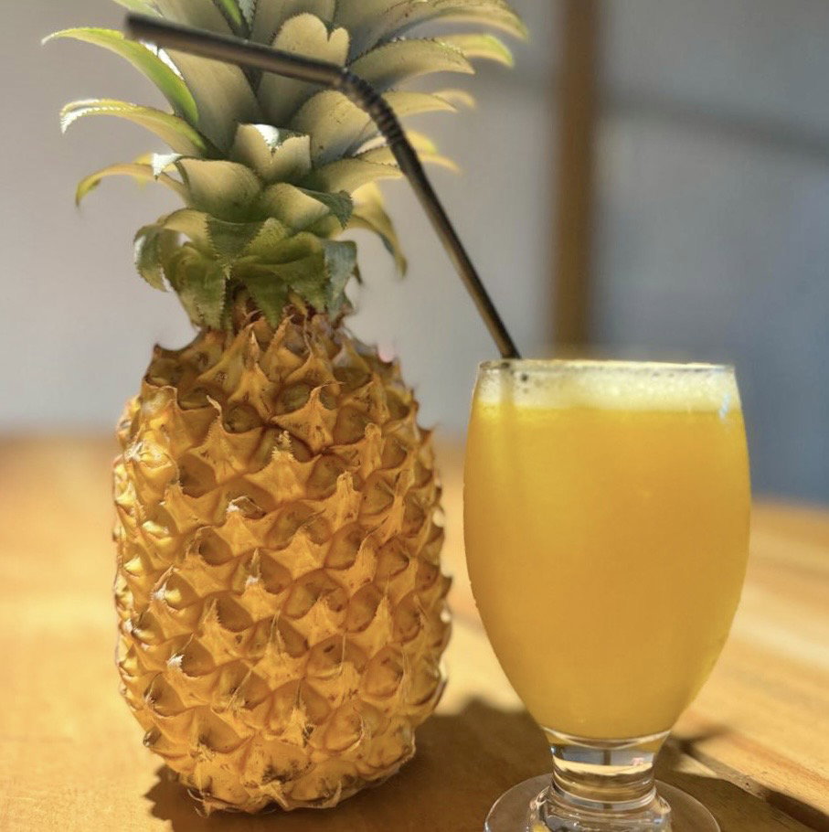 Fresh-squeezed pineapple juice