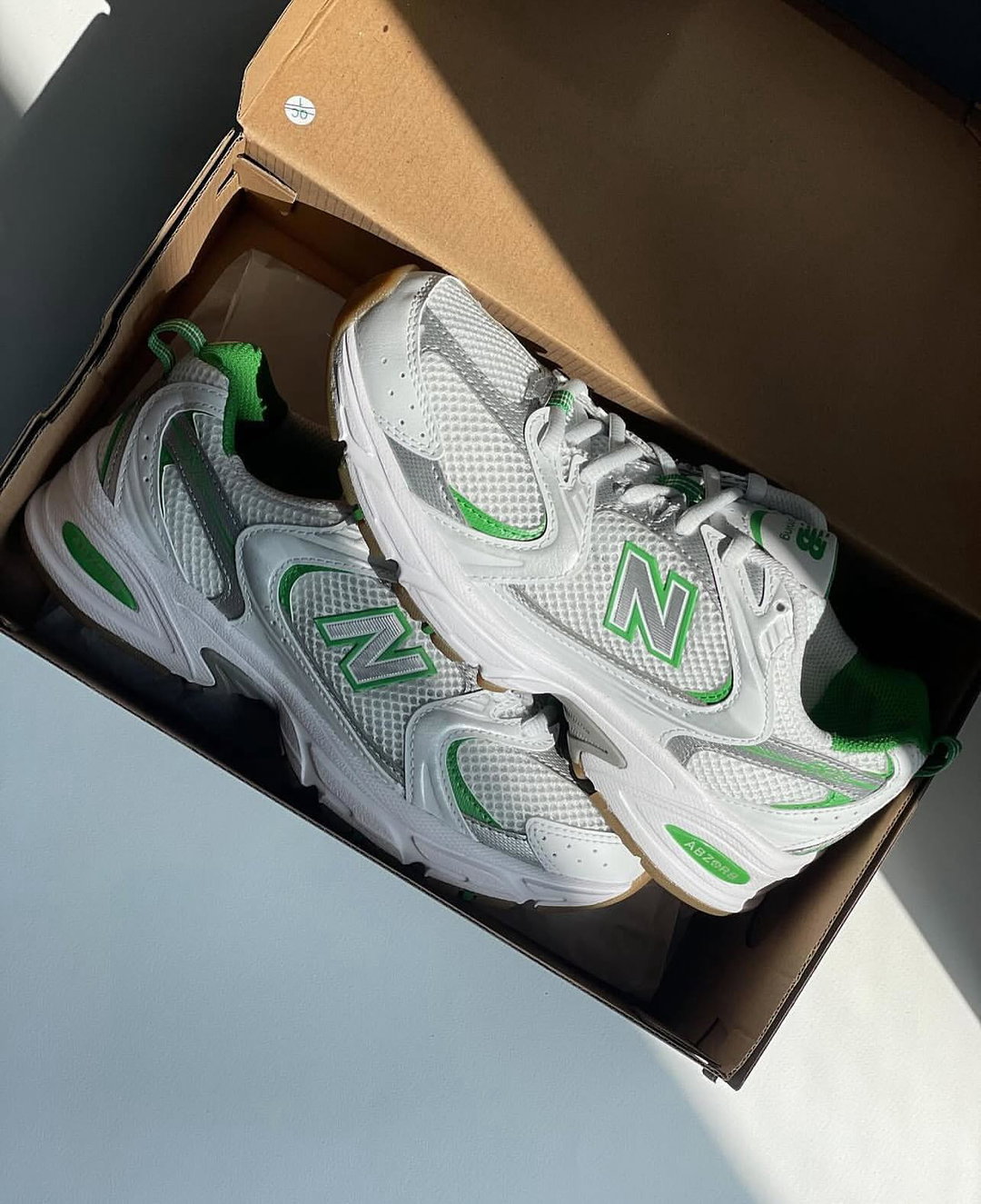 New Balance 530 “White/Lemon Green”