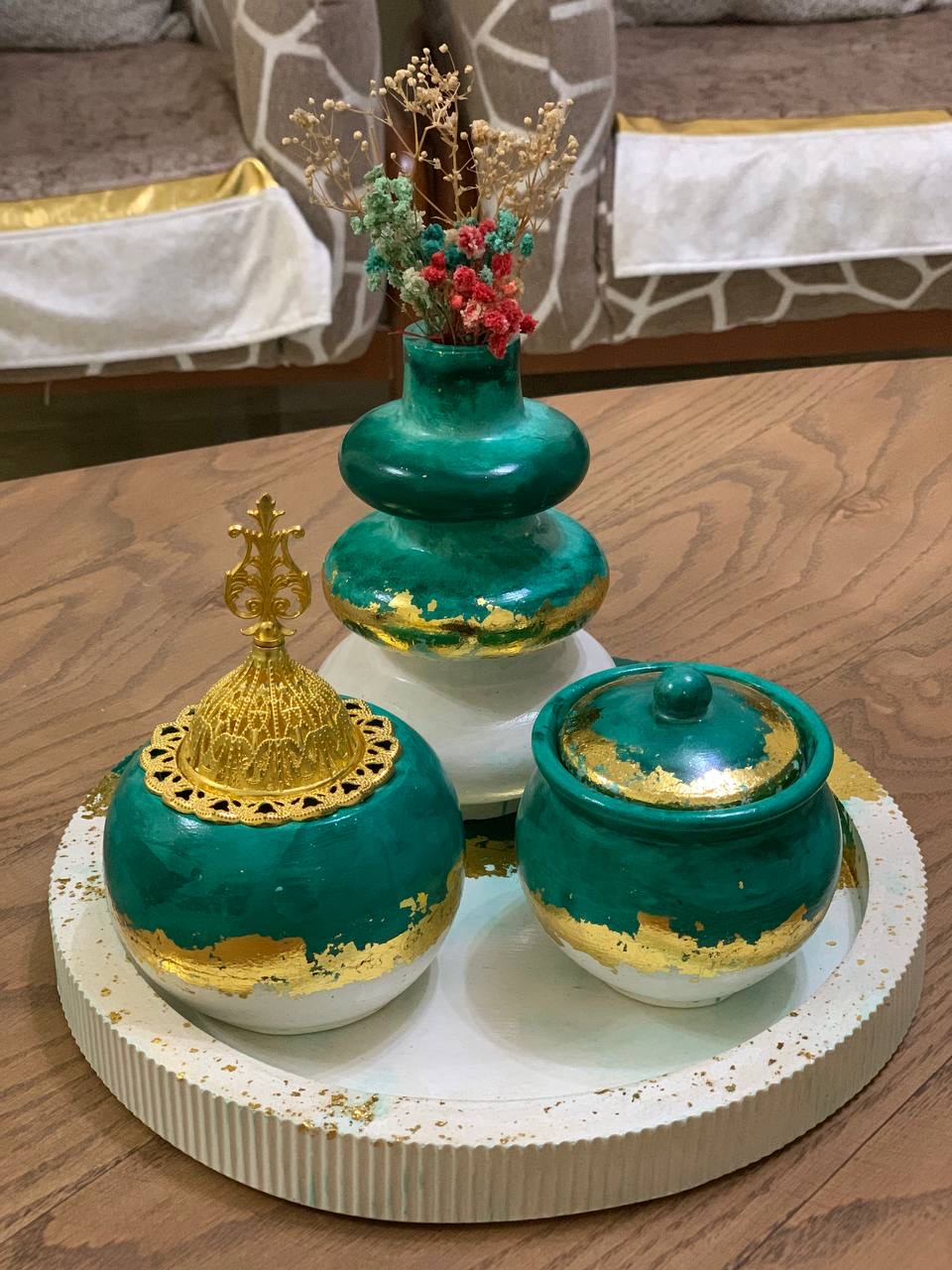 طقم مبخر ٣ قطعة 